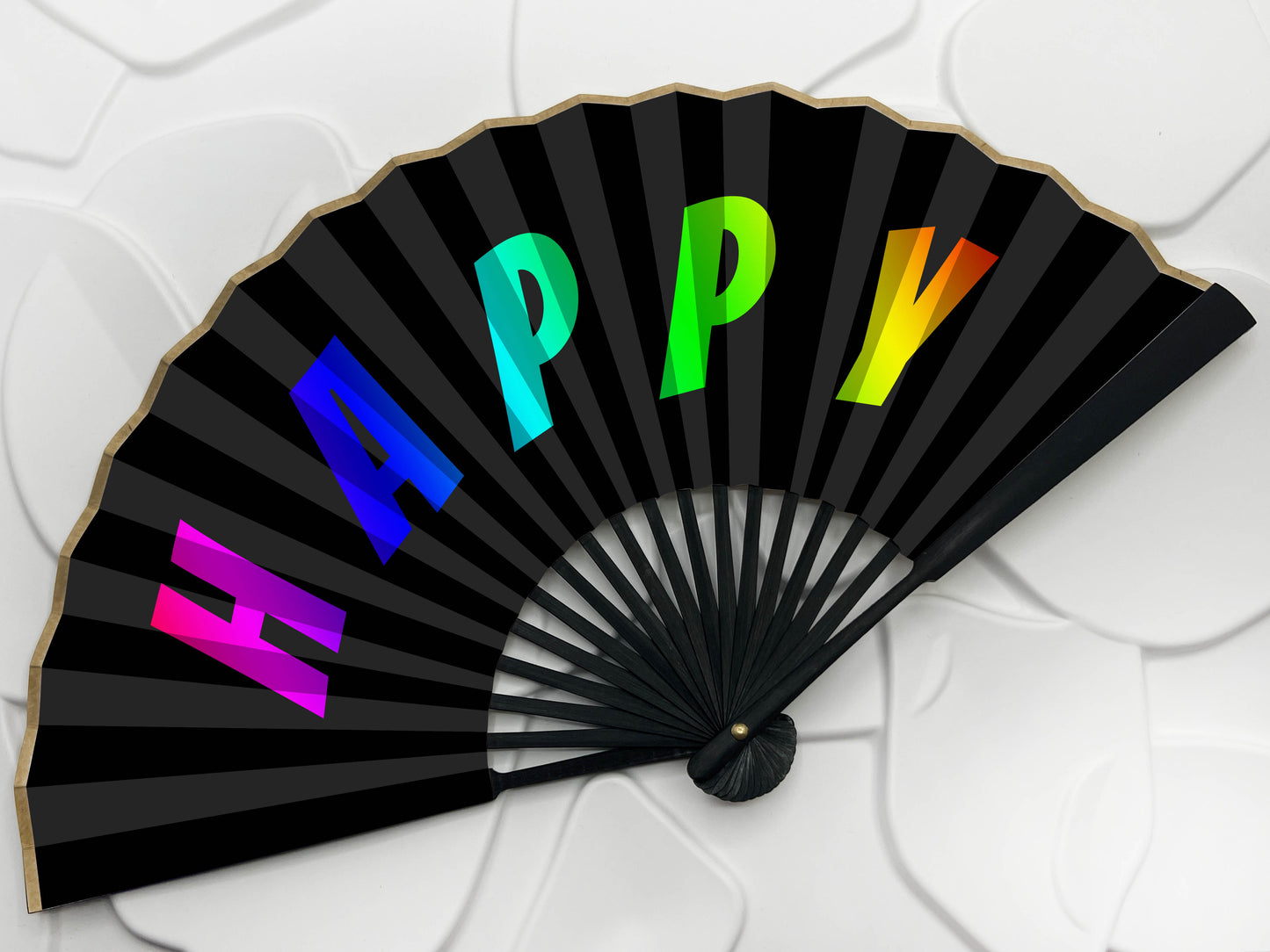 High End Personalized Custom Fans Lemon Orange Printed Folding Hand Fans Wedding Party Favors Gifts for Guests Bulk