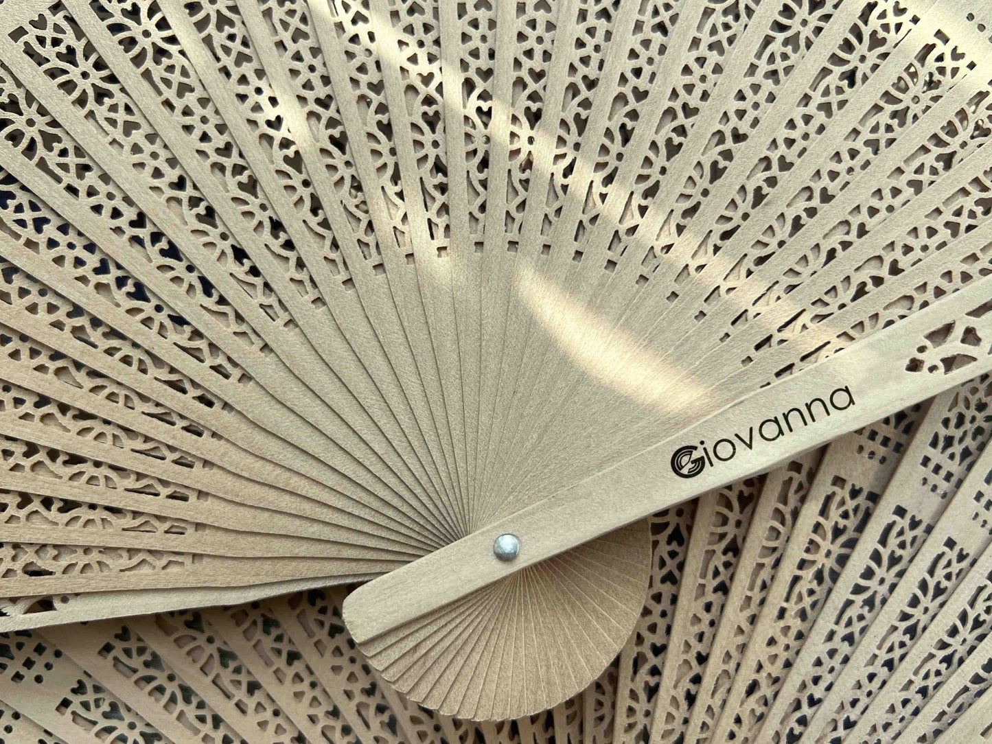 Giovanna Hand Fans Wedding Party Favors Gifts for Guests Folding Hand fans