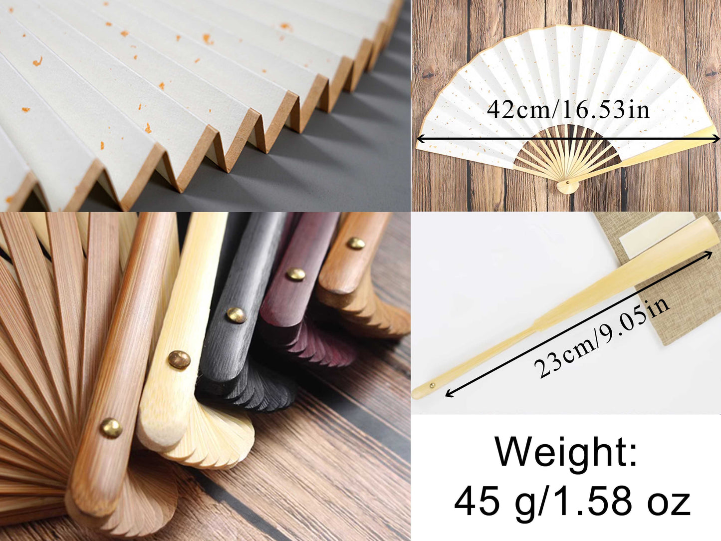 High End Personalized Custom Fans Lemon Orange Printed Folding Hand Fans Wedding Party Favors Gifts for Guests Bulk