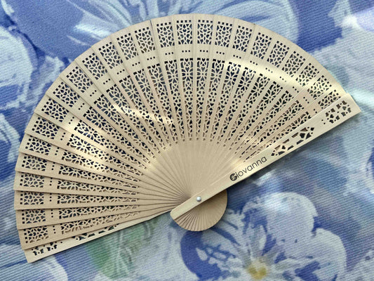 Giovanna Hand Fans Wedding Party Favors Gifts for Guests Folding Hand fans